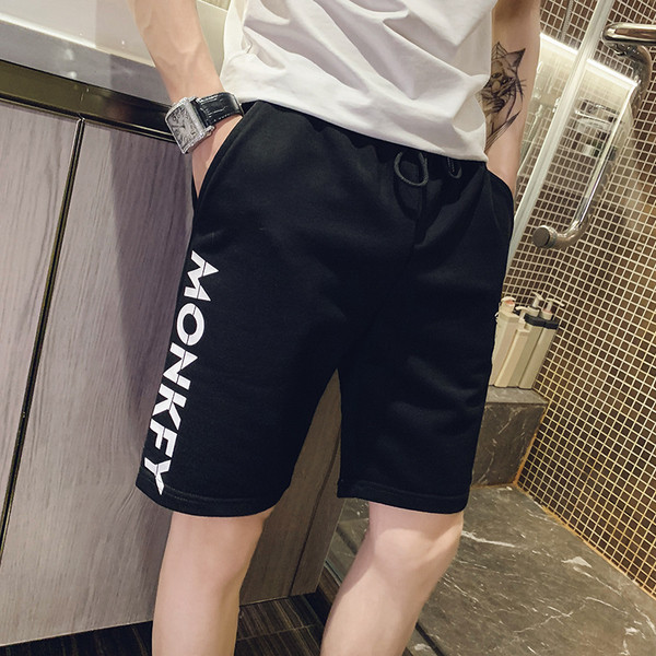 Pantaloni scurți de vară cu inscripție