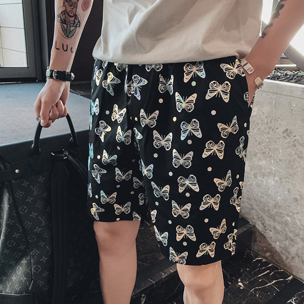 Vasaras šorti ar tauriņa apdruku