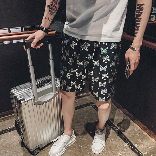 Vasaras šorti ar tauriņa apdruku