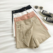 Moodsad naiste lühikesed ülekandega seelikud-püksid