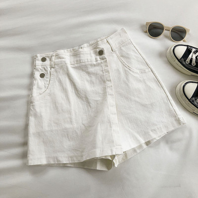 Moodsad naiste lühikesed ülekandega seelikud-püksid