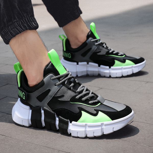 Kolmes värvitoonis paeltega meeste sügistossud