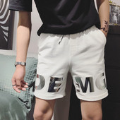 Sporta un ikdienas bikses ar spīdīgu apdruku