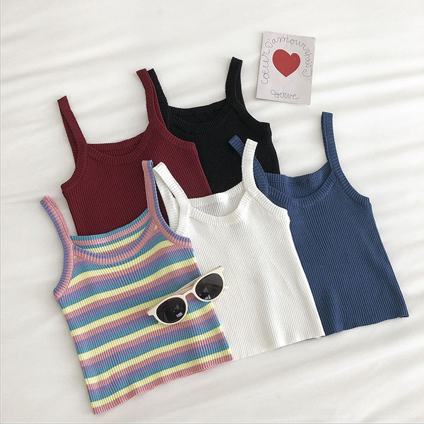 Női felső karcsú, pántos modell