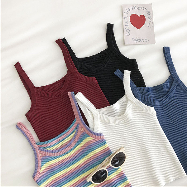 Női felső karcsú, pántos modell