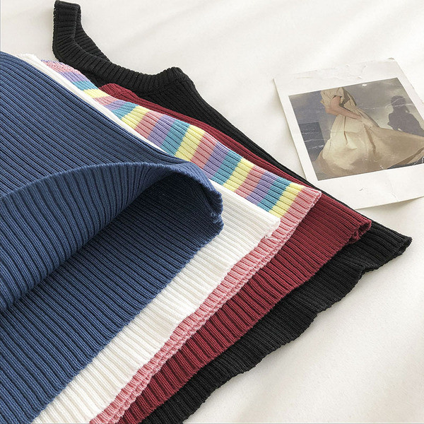 Női felső karcsú, pántos modell