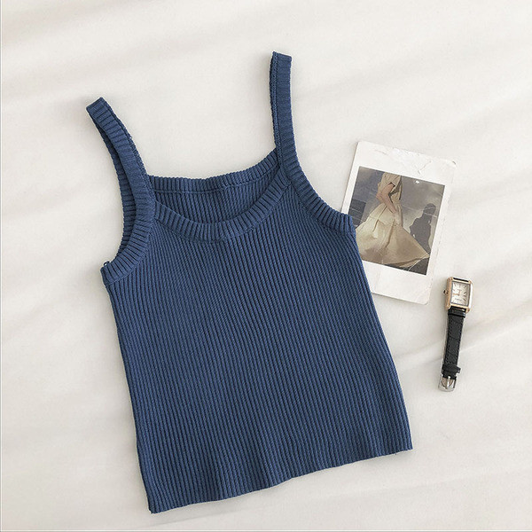 Női felső karcsú, pántos modell