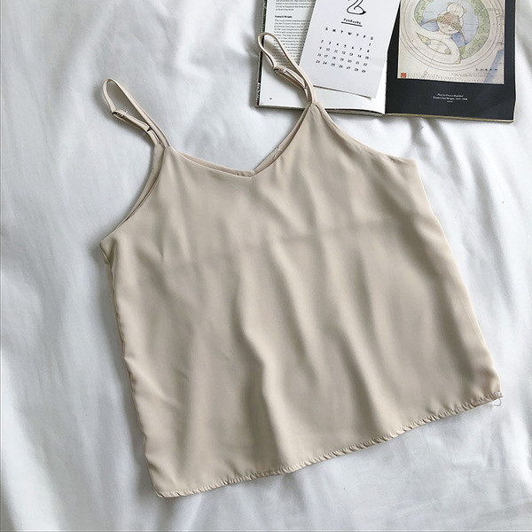 Modern női felső vékony pántokkal - széles modell