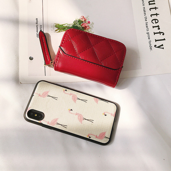 Portofel de dama cu fermoar - dimensiune mica