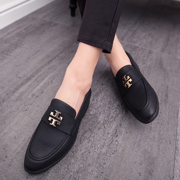 Mocasini formali pentru barbati model NOU cu element metalic