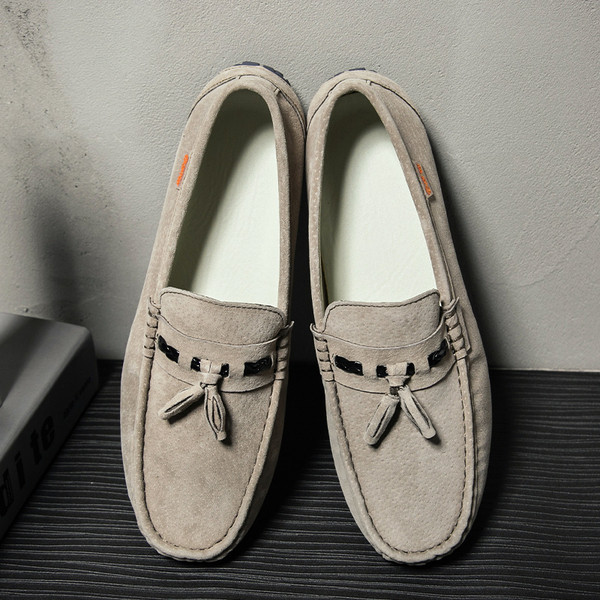 ÚJ modell férfi mokaszin eco velúr sima modellből