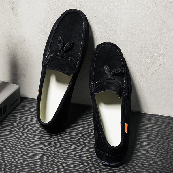 ÚJ modell férfi mokaszin eco velúr sima modellből