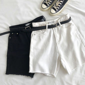 Ikdienas sieviešu šorti ar augstu jostasvietu