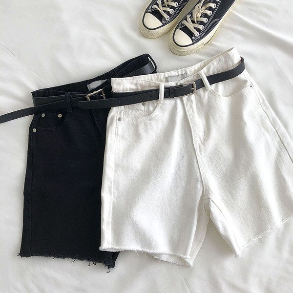 Ikdienas sieviešu šorti ar augstu jostasvietu