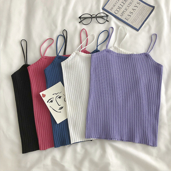 Új modell tanktop vékony pántokkal