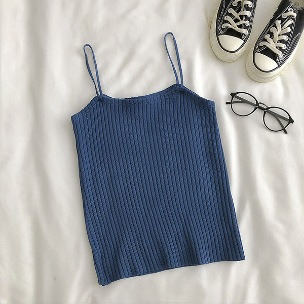 Új modell tanktop vékony pántokkal