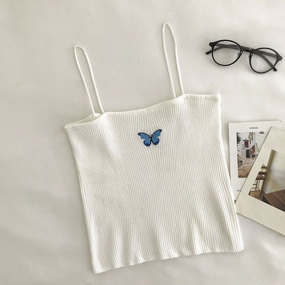 Sieviešu bikses ar plānām lencēm un izšuvumiem