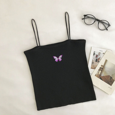 Sieviešu bikses ar plānām lencēm un izšuvumiem