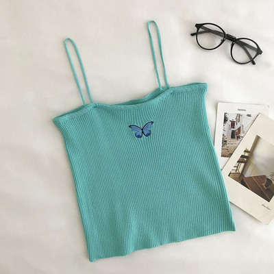 Sieviešu bikses ar plānām lencēm un izšuvumiem