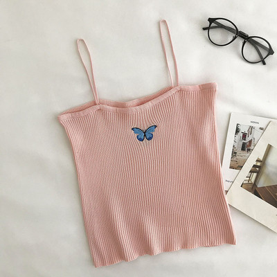 Sieviešu bikses ar plānām lencēm un izšuvumiem