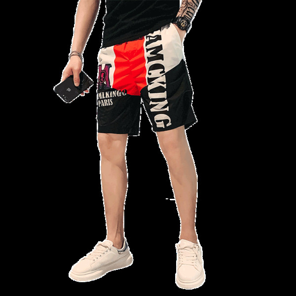 Καλοκαιρινό σορτς 3/4 με επιγραφές