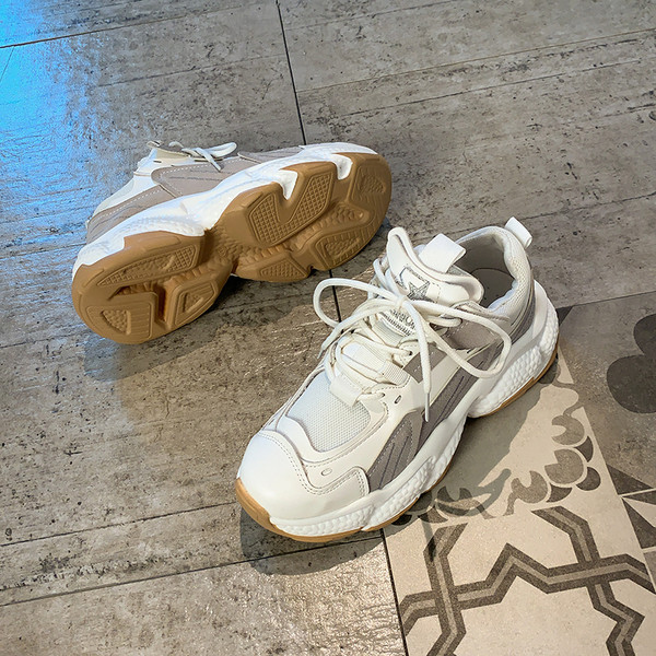 Adidași sport și casual damă cu platformă de 5 cm