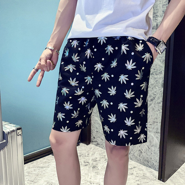 Mūsdienīgas ikdienas bikses ar apdruku