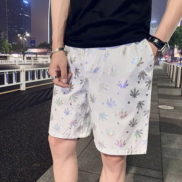 Mūsdienīgas ikdienas bikses ar apdruku