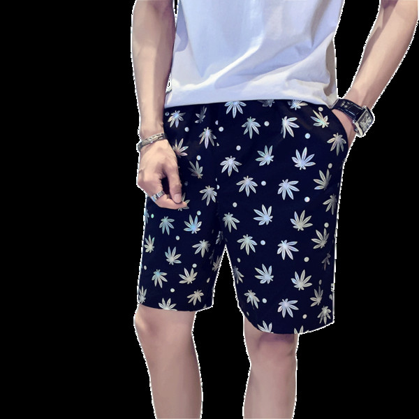 Mūsdienīgas ikdienas bikses ar apdruku