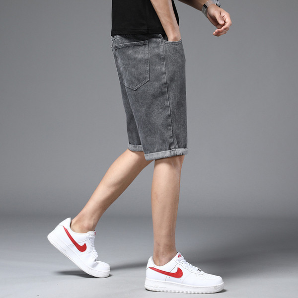 Nyári rövid farmernadrág 3/4 hosszúsággal