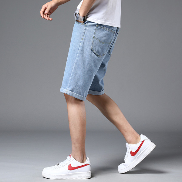 Nyári rövid farmernadrág 3/4 hosszúsággal