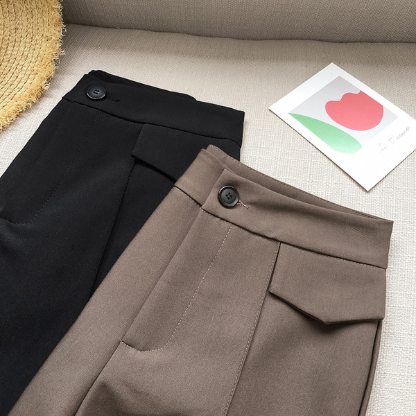 Modern női rövidnadrág - magas derék