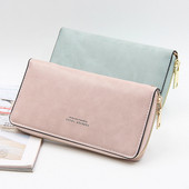 Női pénztárca eko bőrből, cipzárral