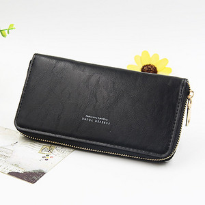 Női pénztárca eko bőrből, cipzárral