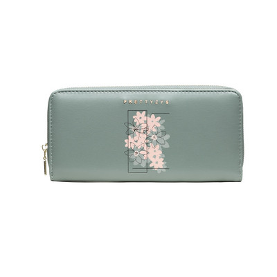 Női pénztárca eko bőrből, cipzárral