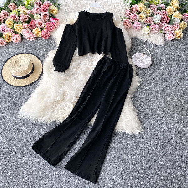 Két részből álló női napi szett csupasz váll