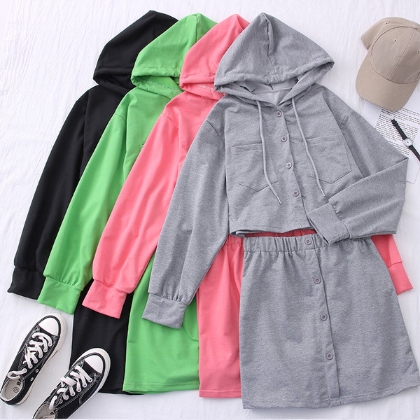 Uue mudeli kaheosaline naiste sportlik komplekt