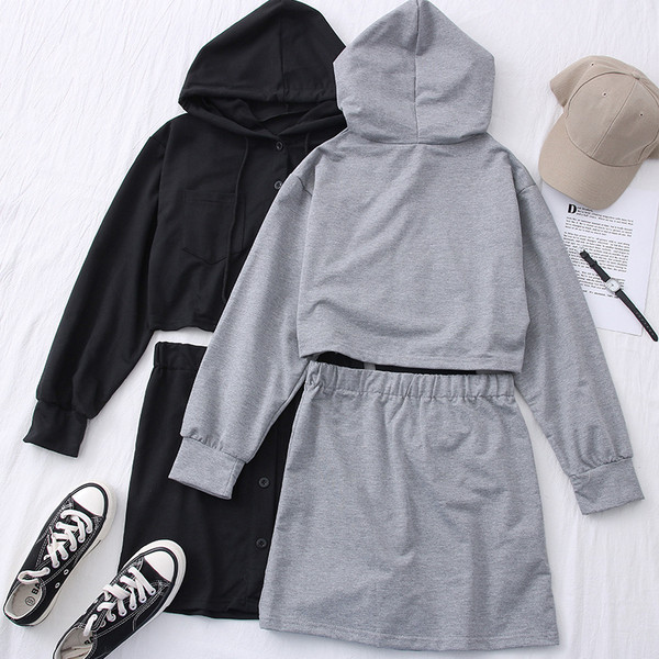 Uue mudeli kaheosaline naiste sportlik komplekt