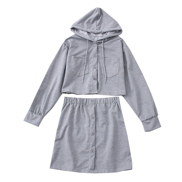 Uue mudeli kaheosaline naiste sportlik komplekt