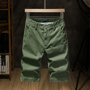 Ανδρικό παντελόνι 3/4 με τσέπες κλασικό μοντέλο