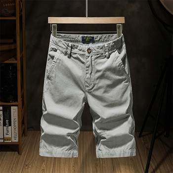 Ανδρικό παντελόνι 3/4 με τσέπες κλασικό μοντέλο