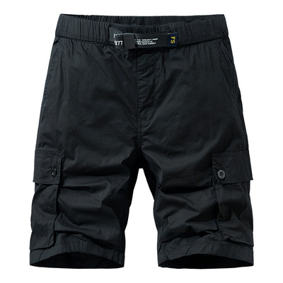 Sport és alkalmi cargo nadrág elasztikus derékkal