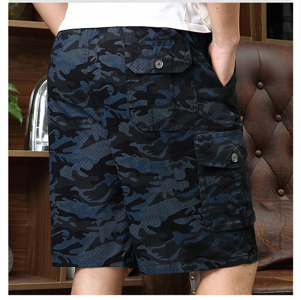 3/4-es cargo nadrág terepszínű mintával - nagy méretek