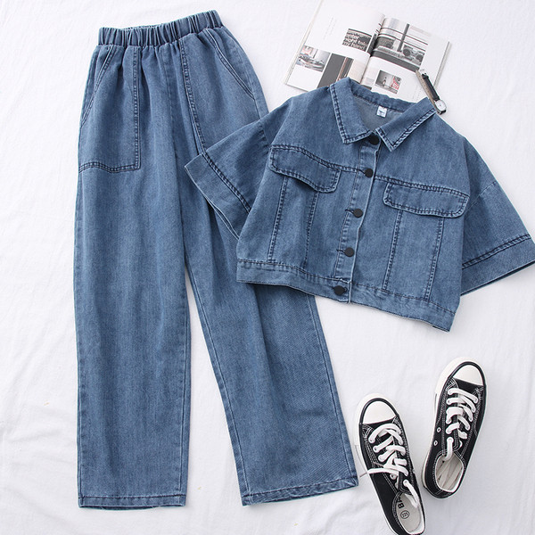 Új modell női farmer szett - két részes