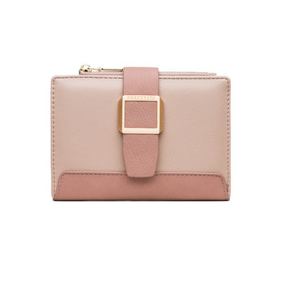 Kis női pénztárca fém rögzítéssel