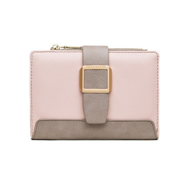 Kis női pénztárca fém rögzítéssel