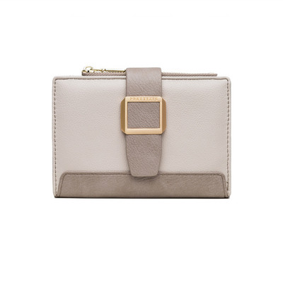 Kis női pénztárca fém rögzítéssel