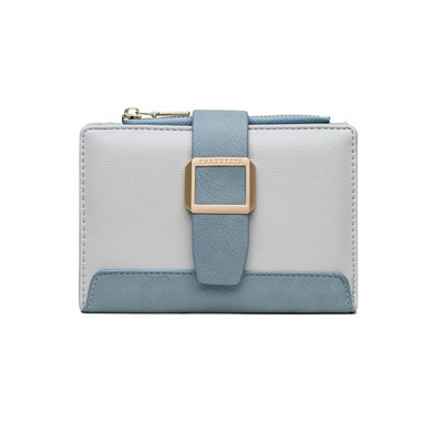 Kis női pénztárca fém rögzítéssel