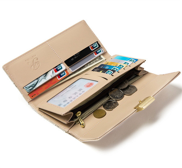 Sieviešu maks no eko ādas ar ziediem