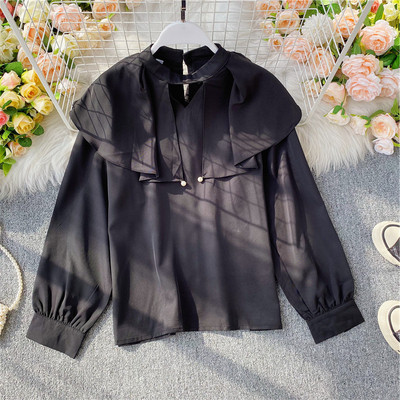 Γυναικείο casual πουκάμισο με μακριά μανίκια σε διάφορα χρώματα